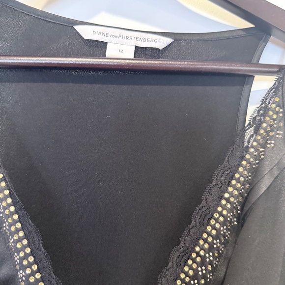 Diane von Furstenberg - embellished black jumpsuit - Picture 5 of 6